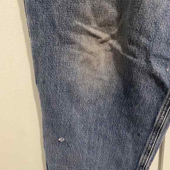 Carhartt Jeans Mens 36x30 Blue Baggy Relaxed Distressed Worn Workwear - Picture 5 of 16